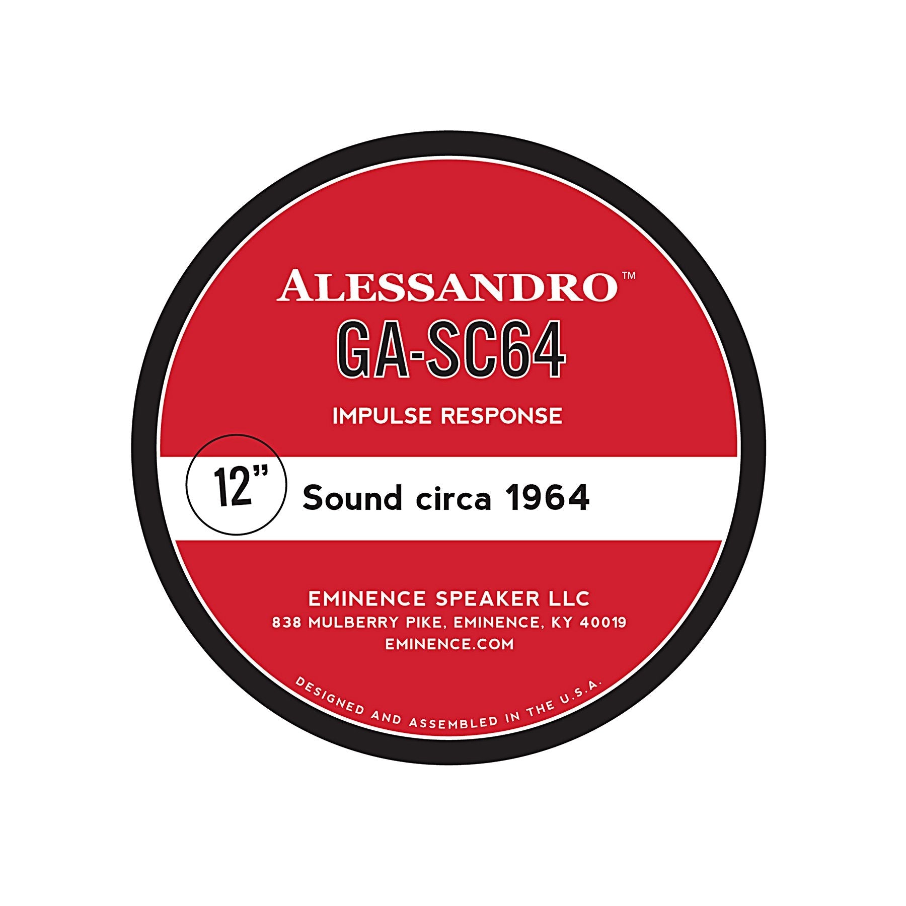GA-SC64 George Alessandro Signature Impulse Response