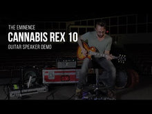 Load and play video in Gallery viewer, CANNABIS REX™ 10 | 10" Lead / Rhythm Guitar Speaker- American