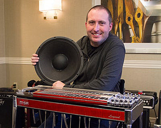 Travis Toy Signature 15" Lightweight Pedal Steel Speaker.
