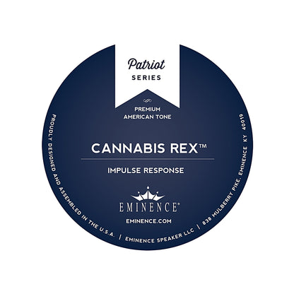 Eminence Speaker IR (Impulse Response) label