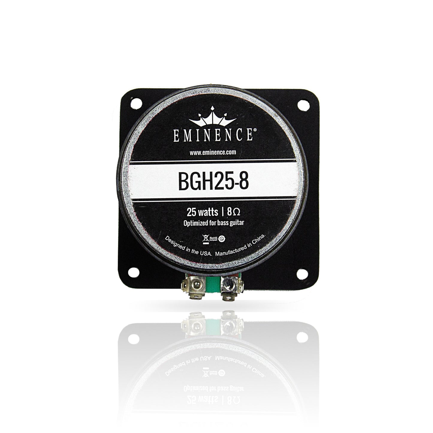 BGH25-8 25 watt, 8 ohm driver and conical horn combination
