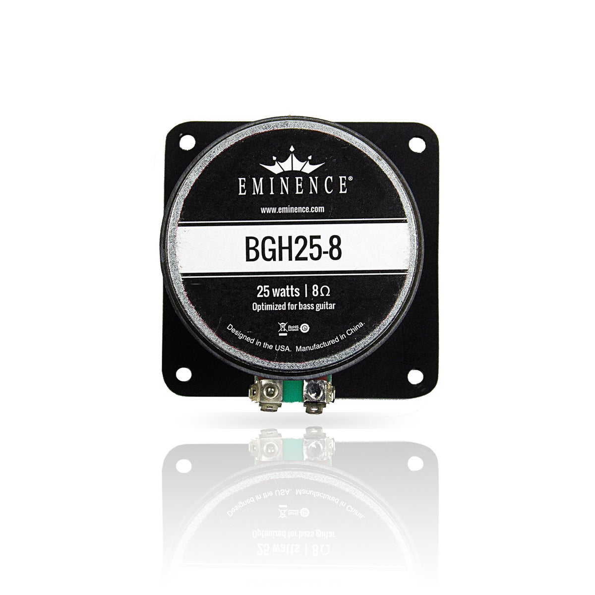 BGH25-8 25 watt, 8 ohm driver and conical horn combination