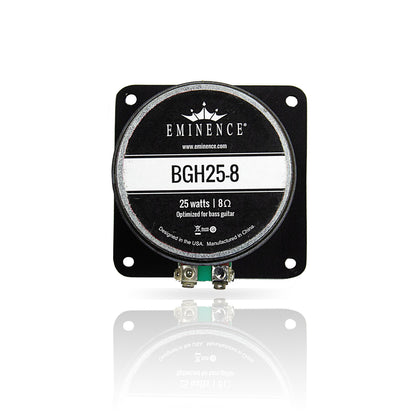 BGH25-8 25 watt, 8 ohm driver and conical horn combination