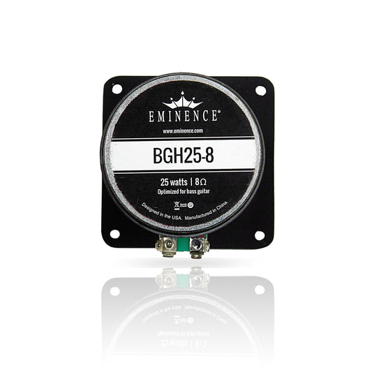 BGH25-8 25 watt, 8 ohm driver and conical horn combination