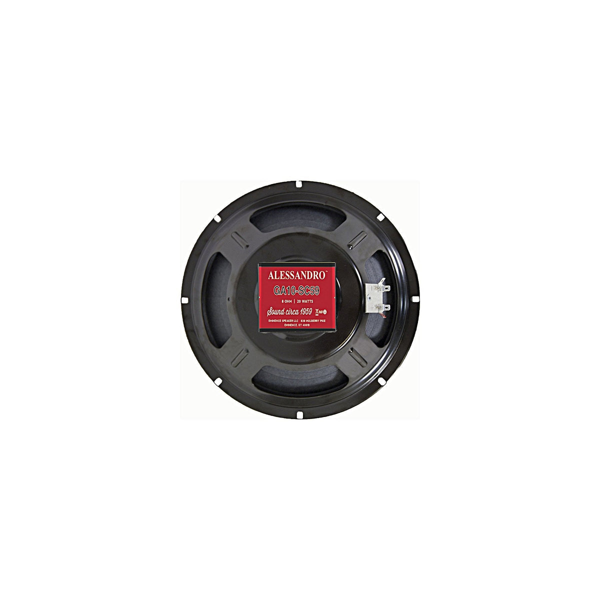 10 inch Eminence Signature Guitar Replacement Speaker Eminence Speaker Basket