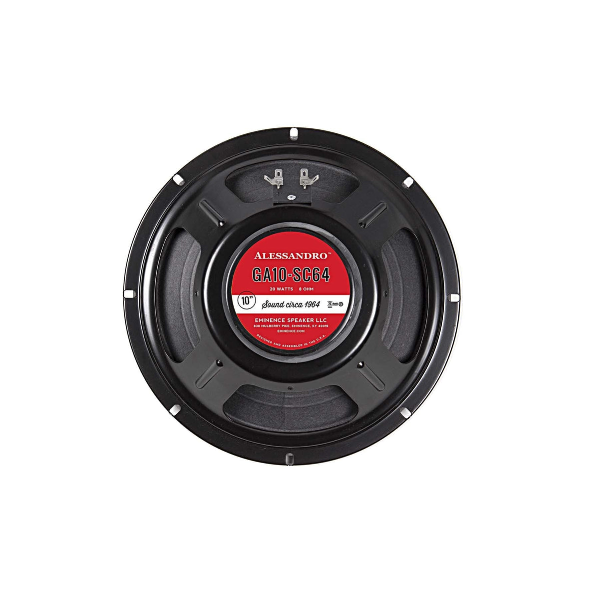 10 inch Eminence Signature Guitar Replacement Speaker Eminence Speaker Basket
