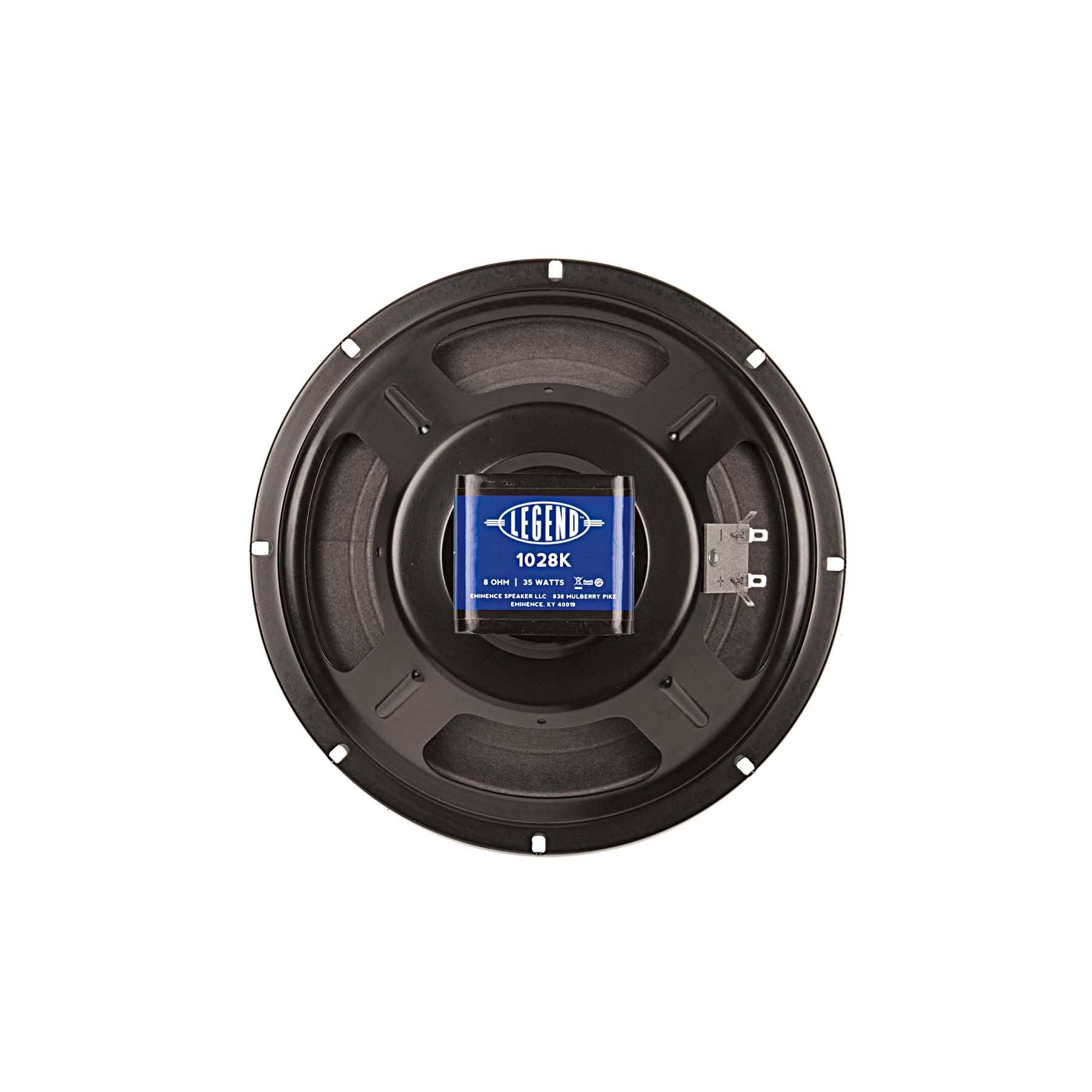 10 inch Eminence Lead / Rhythm Guitar Replacement Speaker- Kapton Bobbin - Alnico Eminence Speaker Basket