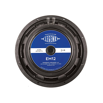 12 inch Eminence Lead / Rhythm Guitar Replacement Speaker Eminence Speaker Basket