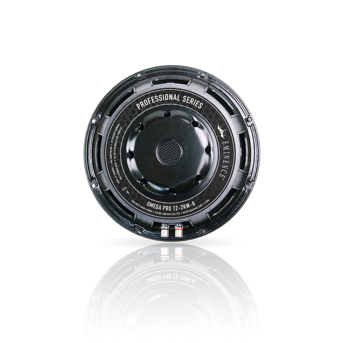OMEGA PRO-12-2KW-8 12" Professional Series Speaker
