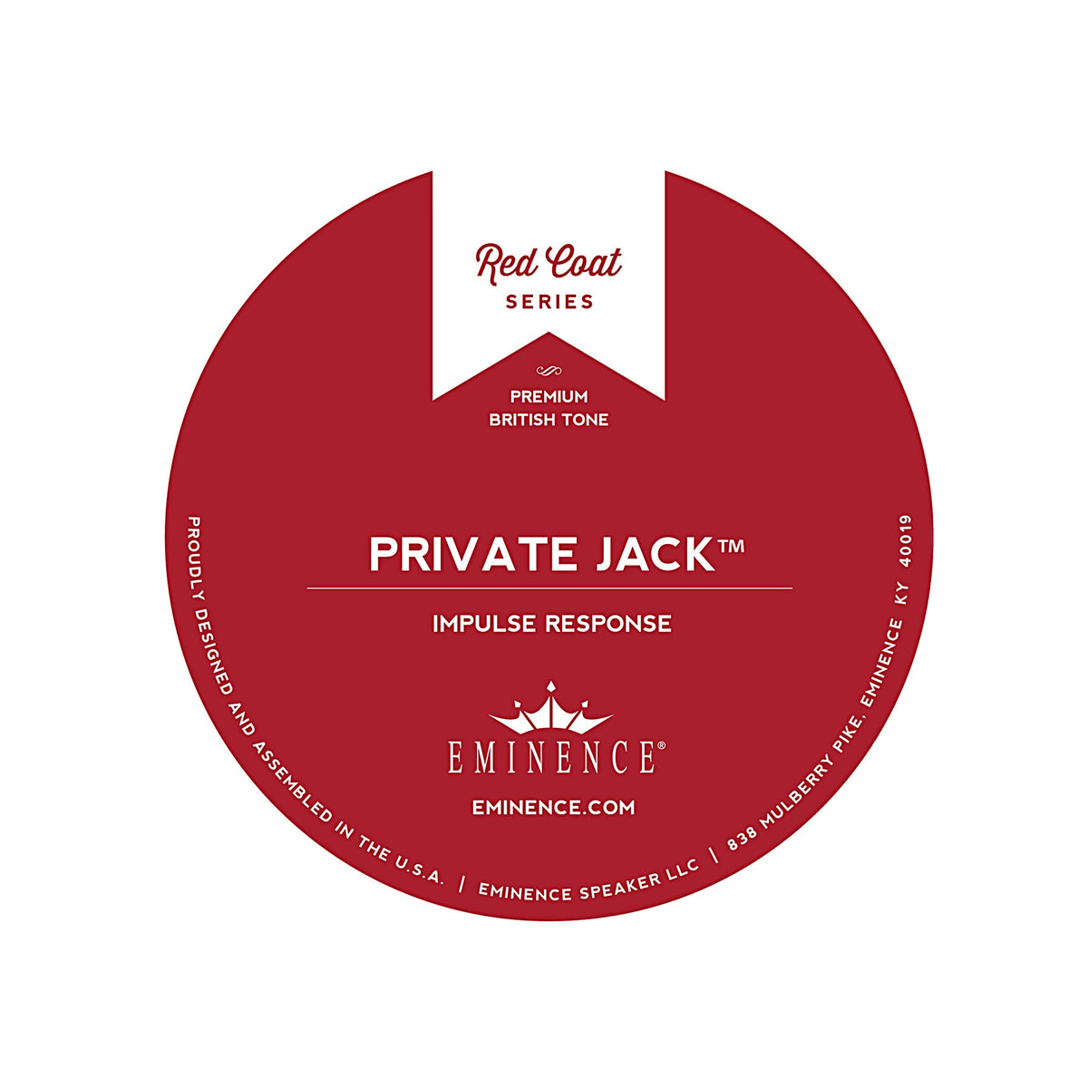 Private Jack™ Impulse Response