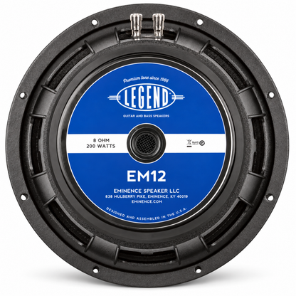 LEGEND EM12 | 12" Lead / Rhythm Guitar Speaker