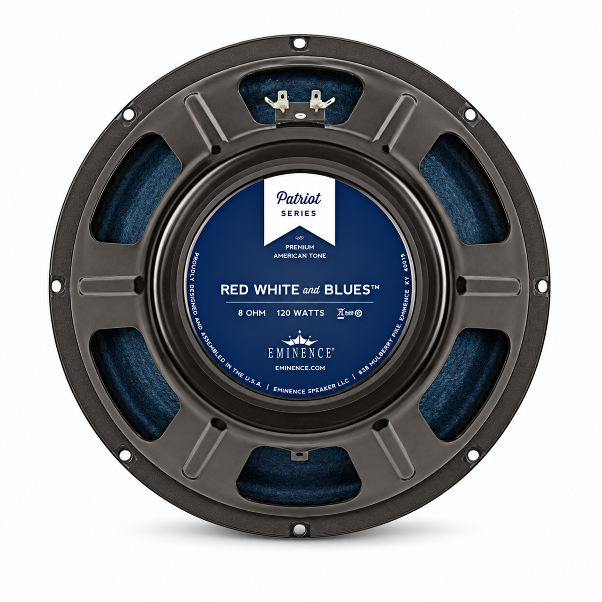 RED, WHITE AND BLUES 12" Lead / Rhythm Guitar Speaker- American