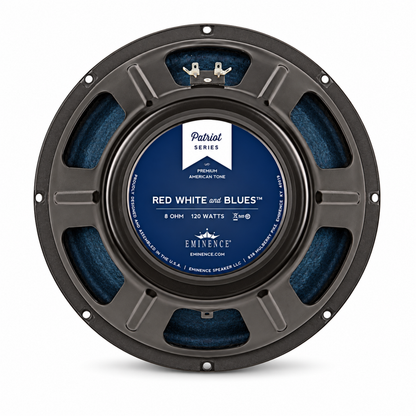 RED, WHITE AND BLUES 12" Lead / Rhythm Guitar Speaker- American