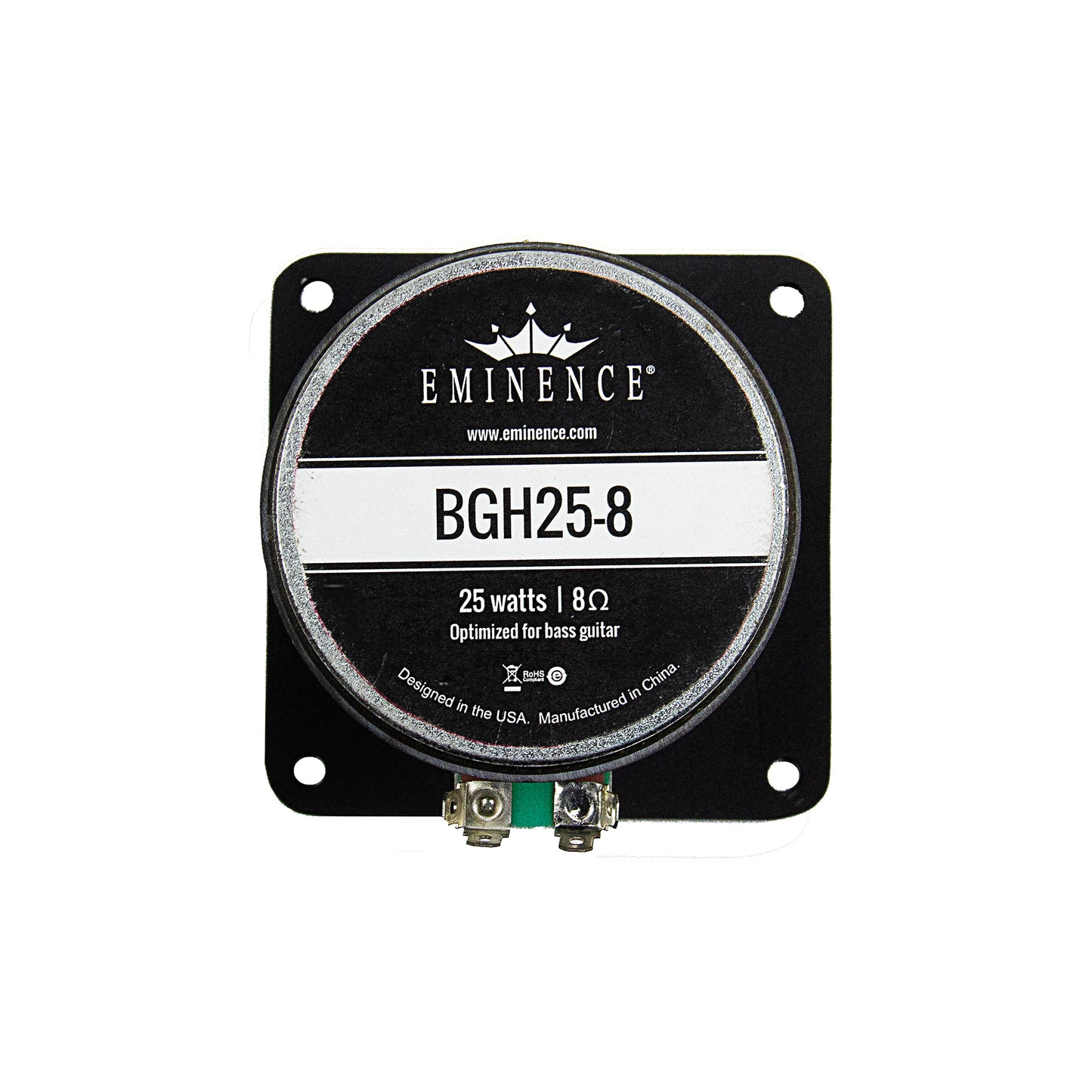 BGH25-8 25 watt, 8 ohm driver and conical horn combination