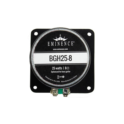 BGH25-8 25 watt, 8 ohm driver and conical horn combination