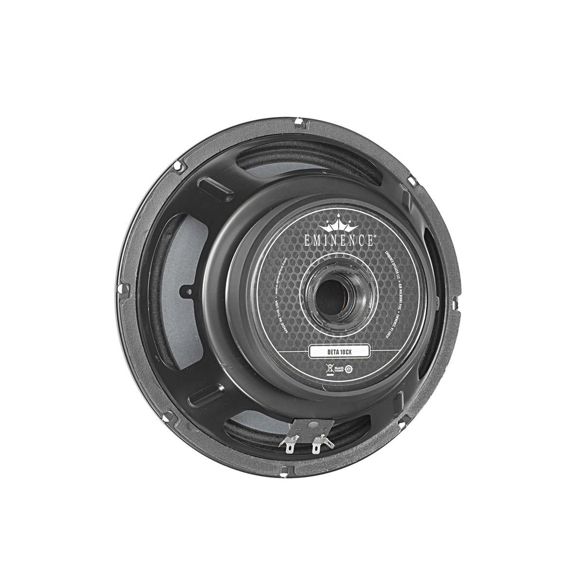 Pair Eminence Beta-10CBMRA 10 Inch Closed Back Midrange Speakers – 8ohm 400W Peak, Made In USA