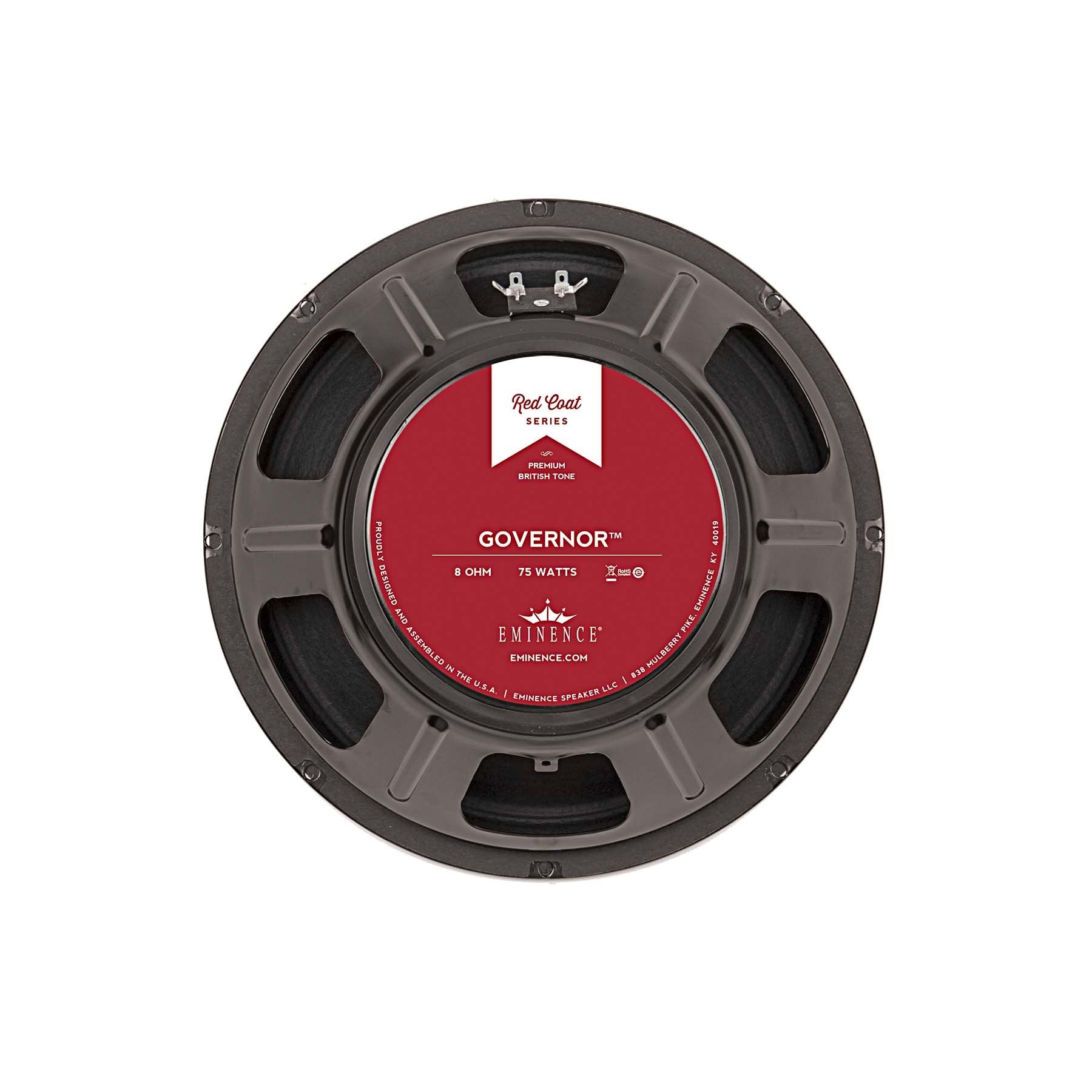 The Governor 12" Guitar Speaker (Redcoat Series)