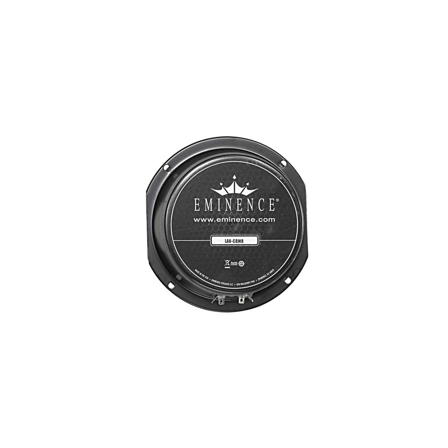 6 inch Eminence American Standard Series Replacement Speaker - Closed Back Midrange Eminence Speaker Basket
