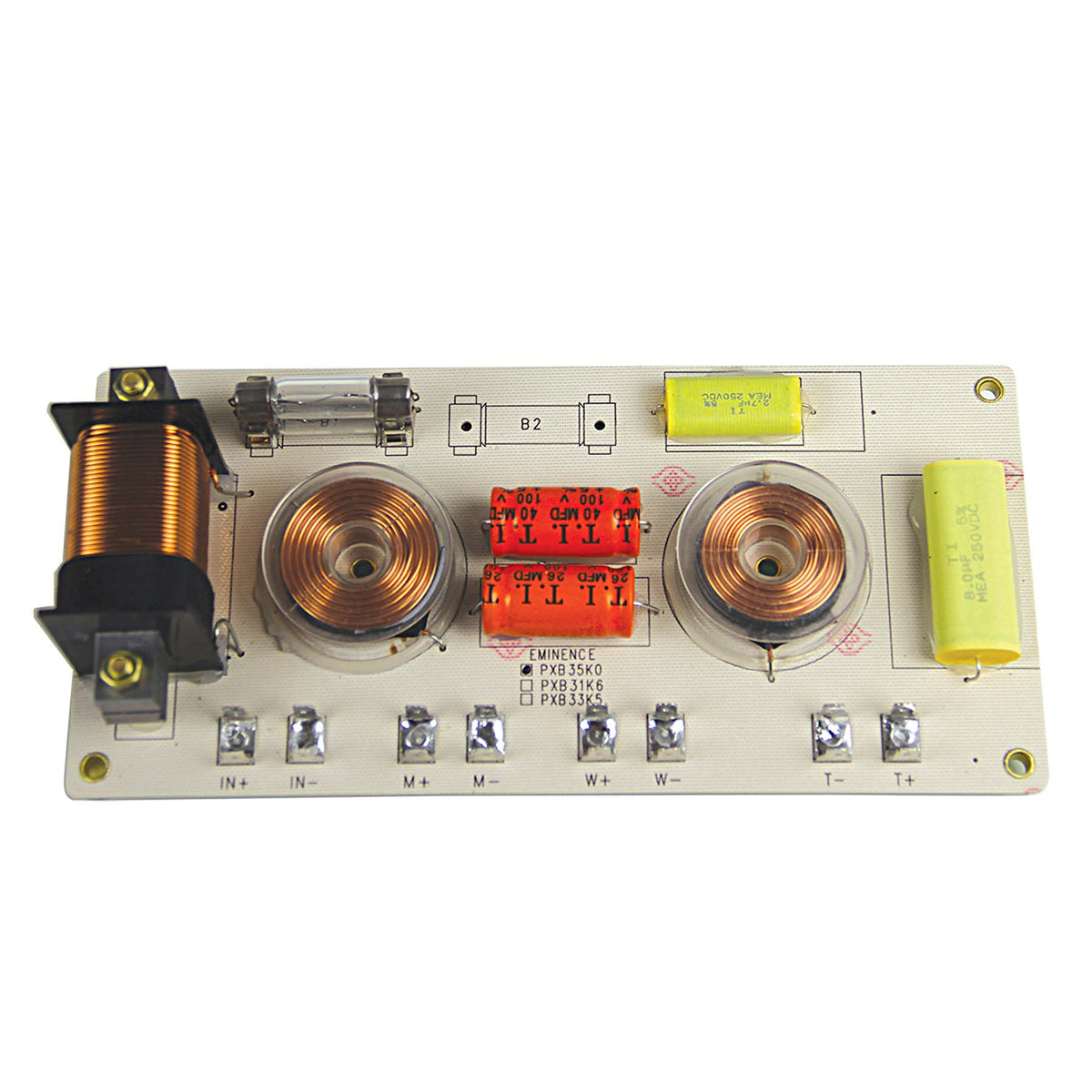PX-BIII 5K0 3-Way Board Only Crossovers