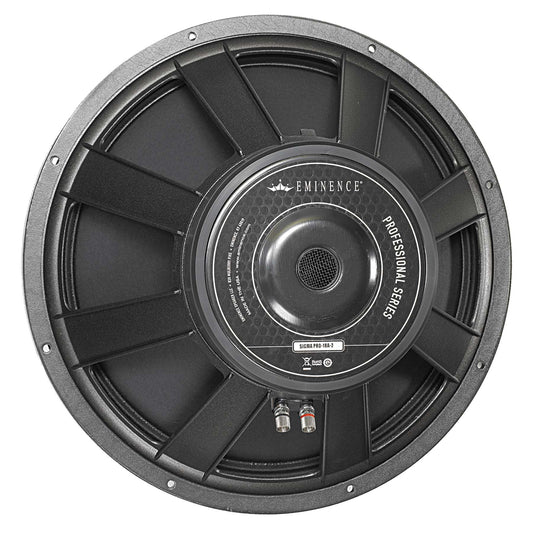 18 inch Eminence Professional Series Replacement Speaker- v.2 Eminence Speaker Basket